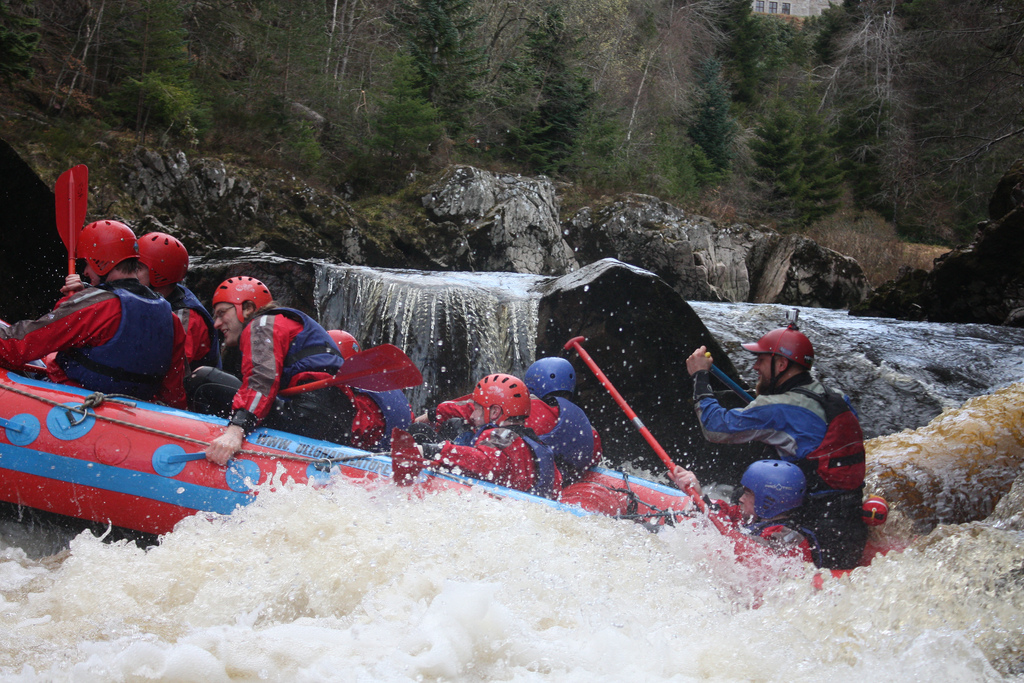 White Water Rafting in Aviemore
